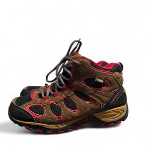 Merrell Brown and Red Boots